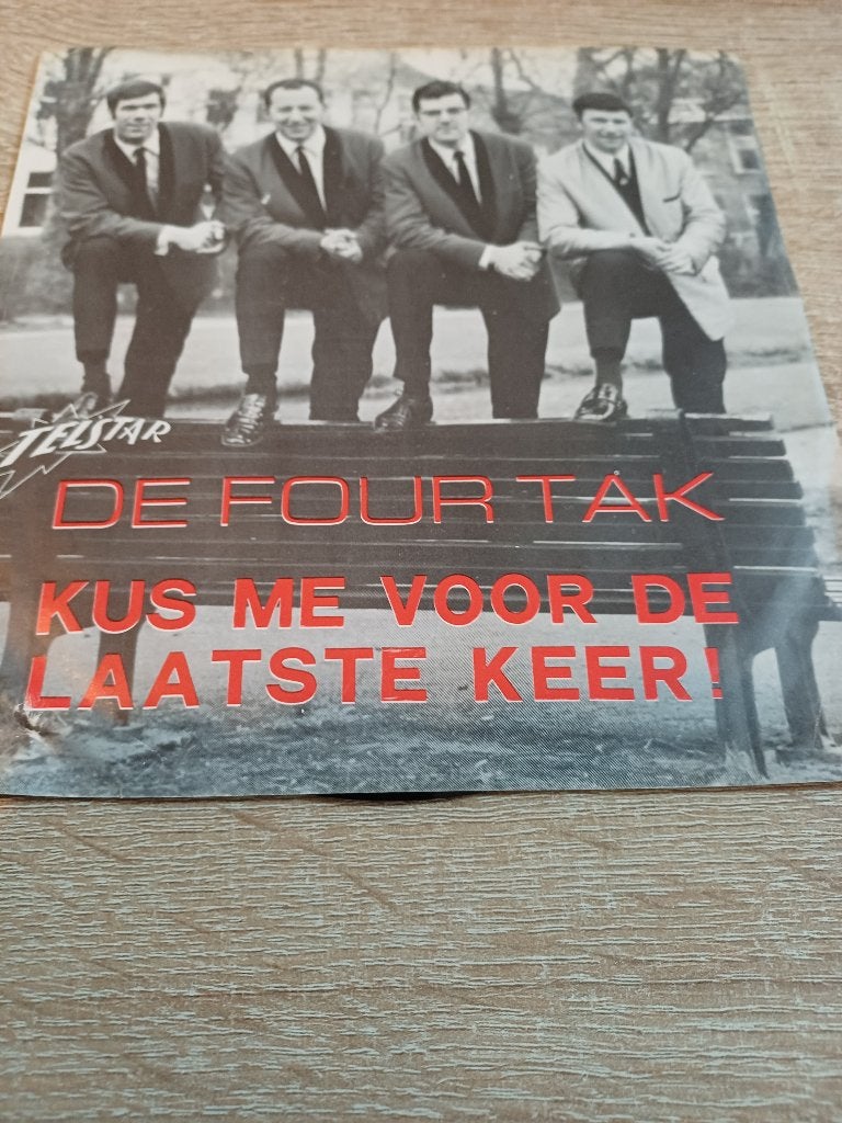 343c Single De Four Tak – Kus me voor de – TS 1521 TF, Gebruikt, 7 inch, Ophalen of Verzenden, Overige typen