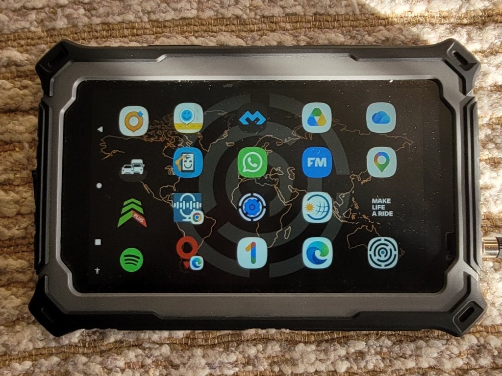 Carpe Iter tablet en BMW Controller + knoppen, Motoren, Accessoires | Navigatiesystemen, Zo goed als nieuw, Ophalen of Verzenden