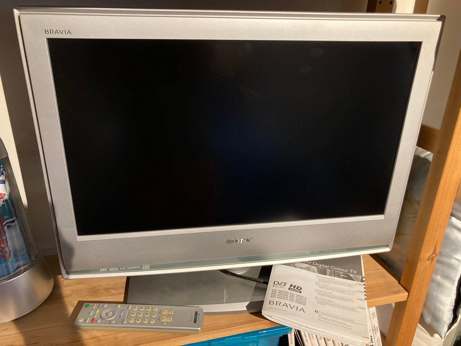 LCD TV Sony Bravia 26 inch KDL-26S2020, Ophalen, Gebruikt, 50 Hz, LCD