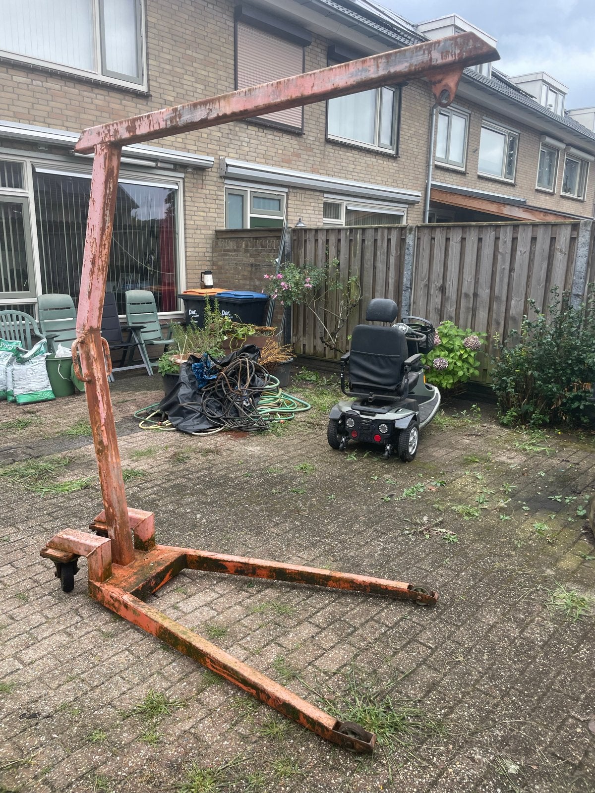 Werkplaatskraan - Zonder toebehoren, Doe-het-zelf en Verbouw, Ophalen, Gebruikt, Handmatig