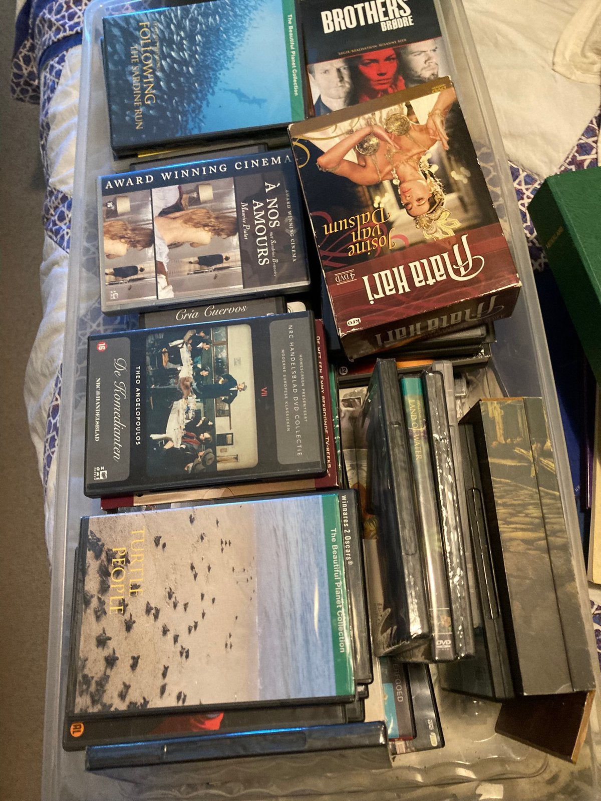 Ongeveer 50 dvd’s, Vanaf 12 jaar, Ophalen, Gebruikt, Overige gebieden