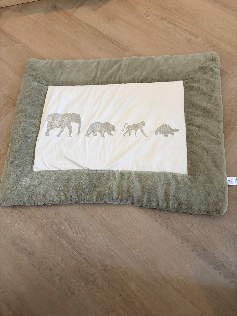 Boxkleed Jollein, Kinderen en Baby's, Ophalen of Verzenden, Zo goed als nieuw, Vierkant, Boxkleed