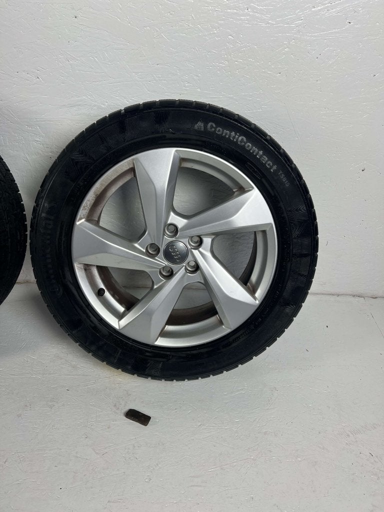 Originele Audi Q2 A3 Q3 TT SQ3 velgen 18" 5x112 All-season, Niet ingevuld, 18 inch, Gebruikt, Banden en Velgen