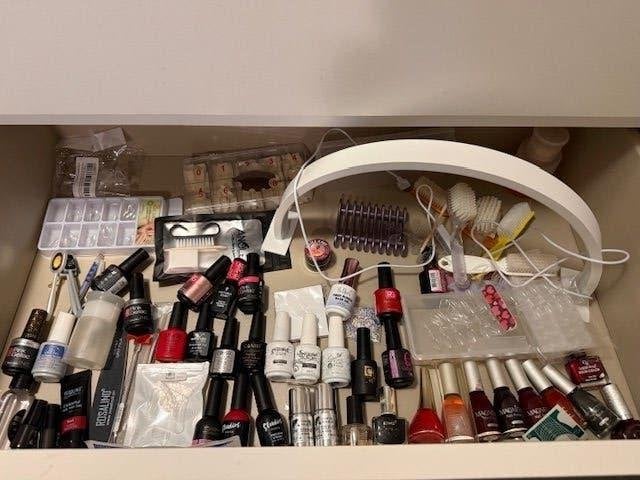 Grote collectie nagellak en benodigdheden, Ophalen of Verzenden, Gebruikt, Overige typen