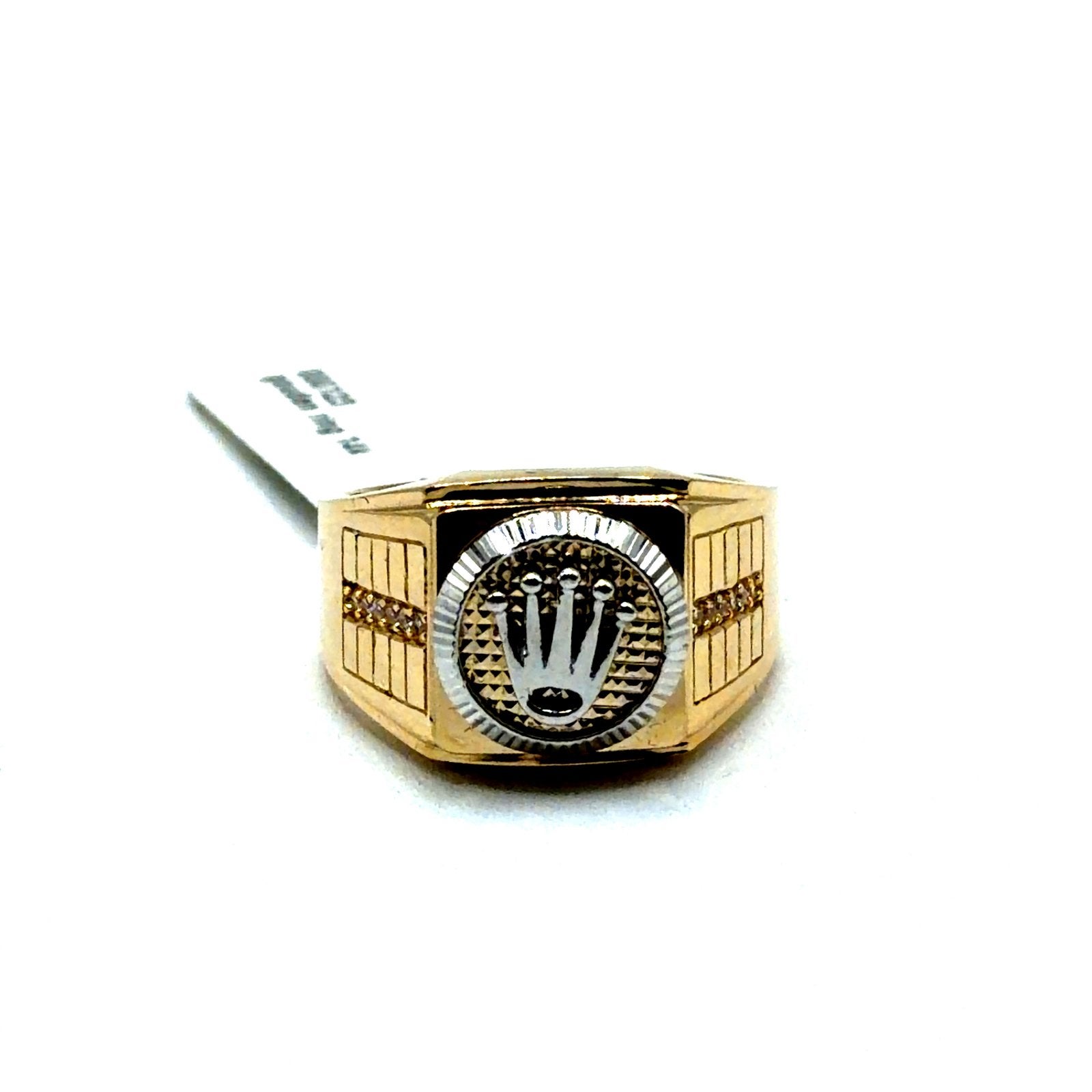 Gouden Rolex ring 14karaat, 19 tot 20, Nieuw, Ophalen of Verzenden, W