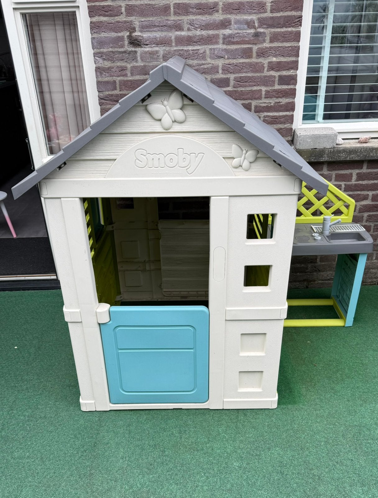 Speelhuisje Smoby, Ophalen, Zo goed als nieuw, Kunststof
