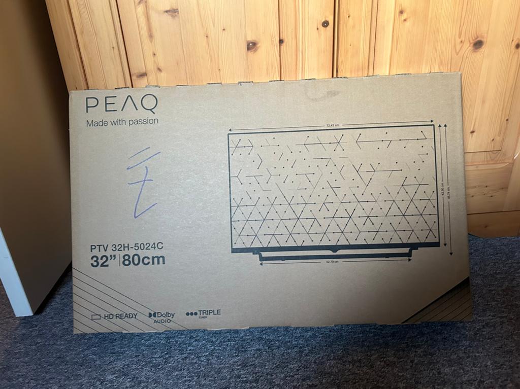 Peaq 32 inch tv, Audio, Tv en Foto, Televisies, Ophalen, 50 Hz