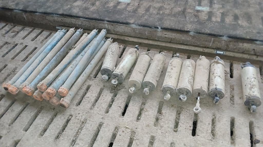 Vacuum cilinders delaval 8 stuks, Dieren en Toebehoren, Overige Dieren-accessoires, Ophalen