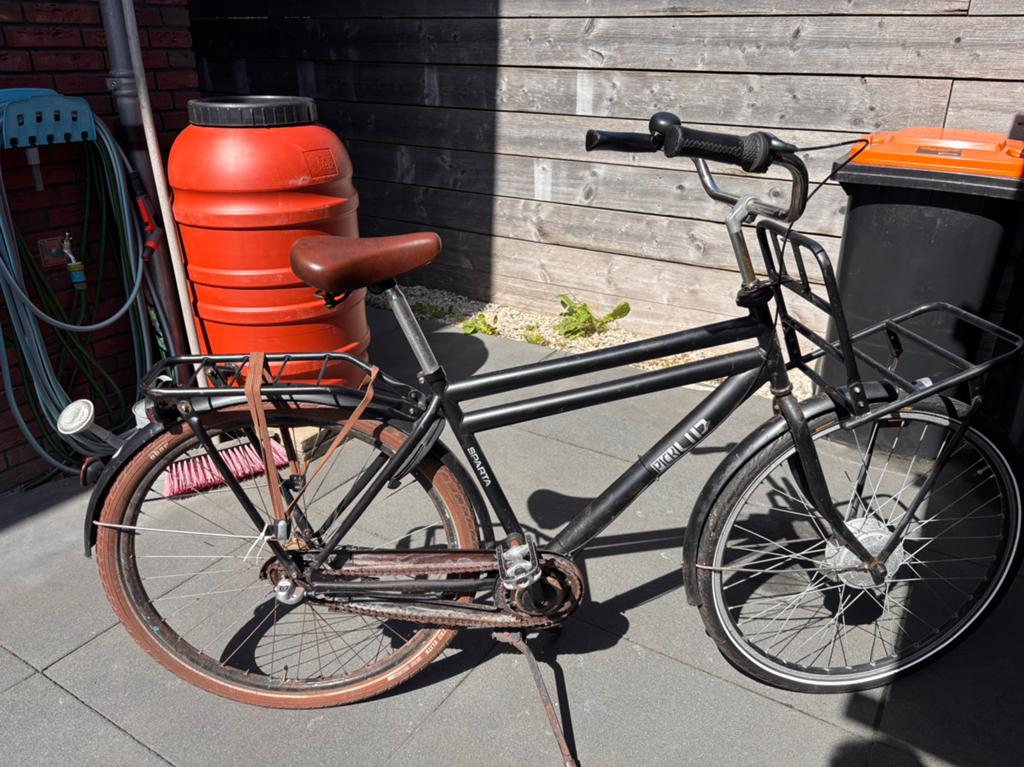 Sparta Pick-Up transportfiets opknapper of onderdelen, Ophalen, Gebruikt, Sparta, Versnellingen