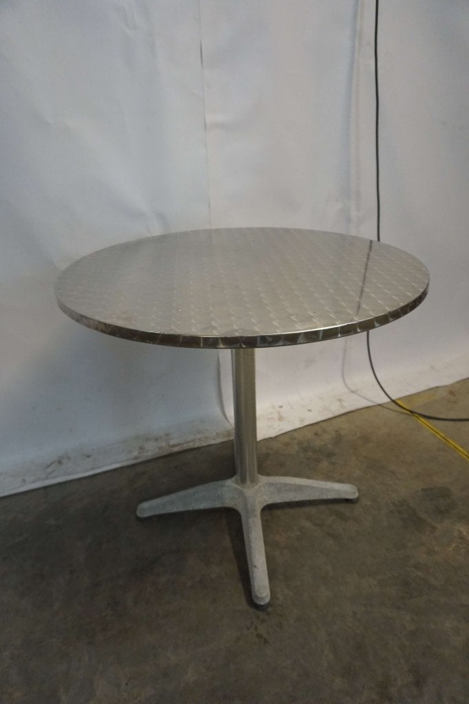 Ronde horeca bistro tafel eettafel | 80 doorsnee, Gebruikt, 50 tot 100 cm, 50 tot 100 cm, Ophalen
