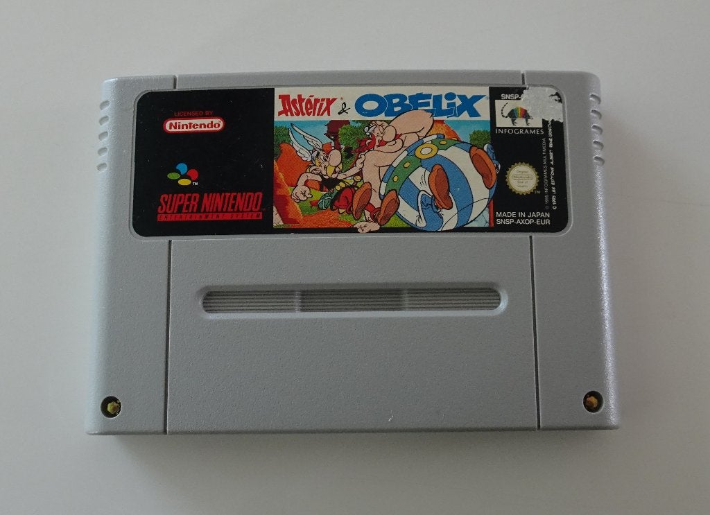 Asterix & Obelix voor Super Nintendo, Spelcomputers en Games, 1 speler, Zo goed als nieuw, Vanaf 3 jaar, Ophalen