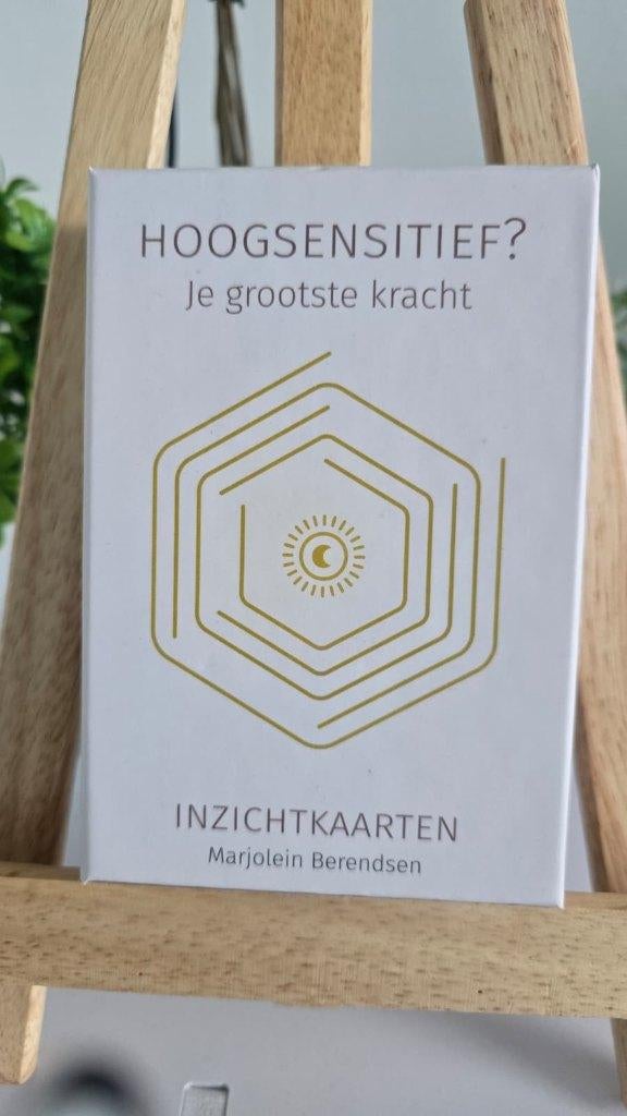 HSP Hoogsensitief Je grootste kracht Inzichtkaarten (NIEUW), Ophalen of Verzenden, Nieuw, Tarot of Kaarten leggen, Overige typen