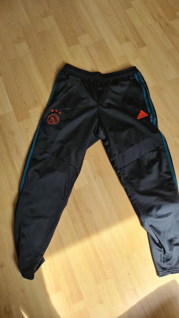 Ajax trainingsbroek maat M, Maat 48/50 (M), Zwart, Ophalen of Verzenden, Adidas
