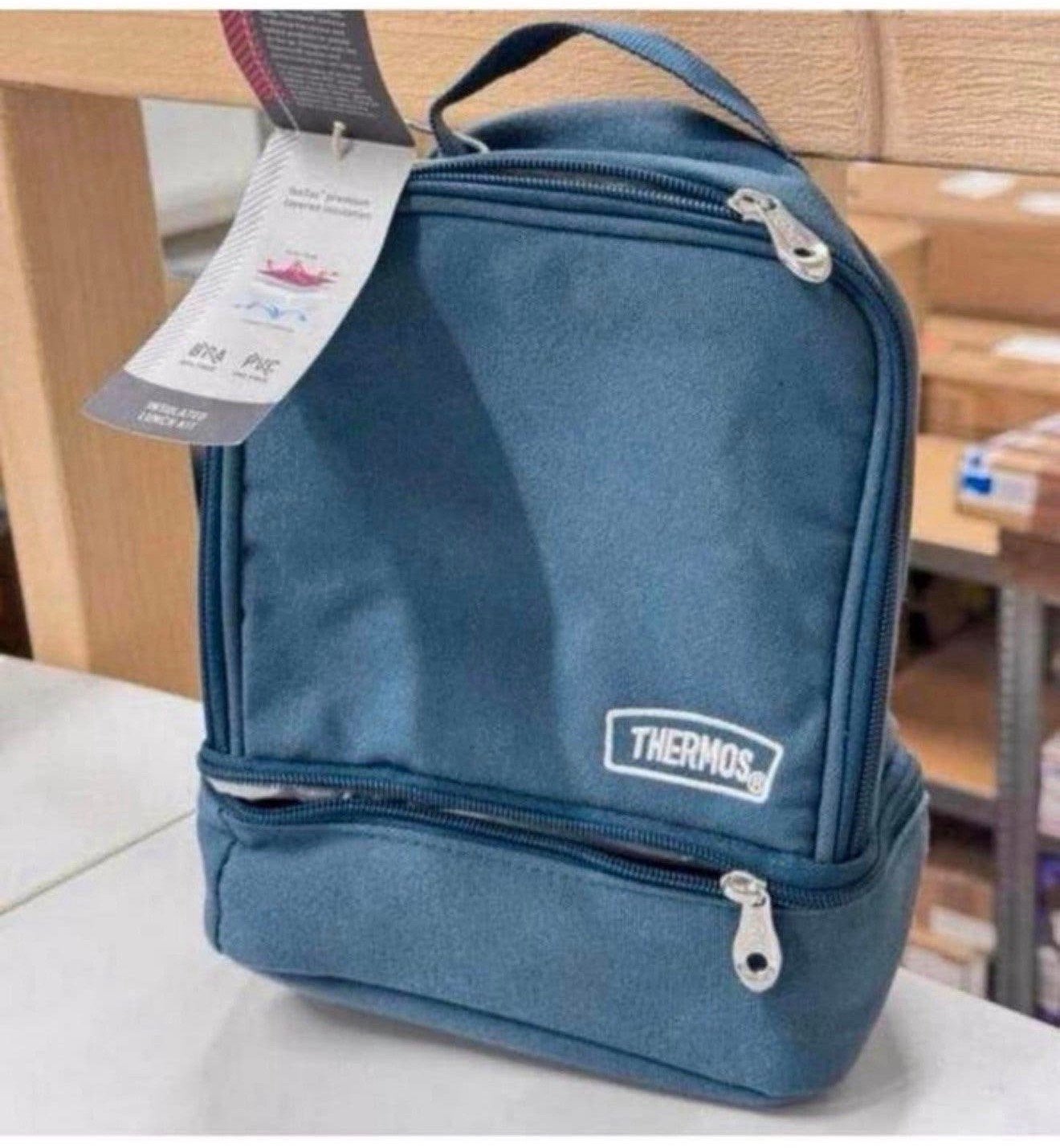 Thermo Lunch-tas lunch tasje eco-cool dubbel thermos trommel, Caravans en Kamperen, P, Koeltas, P, P