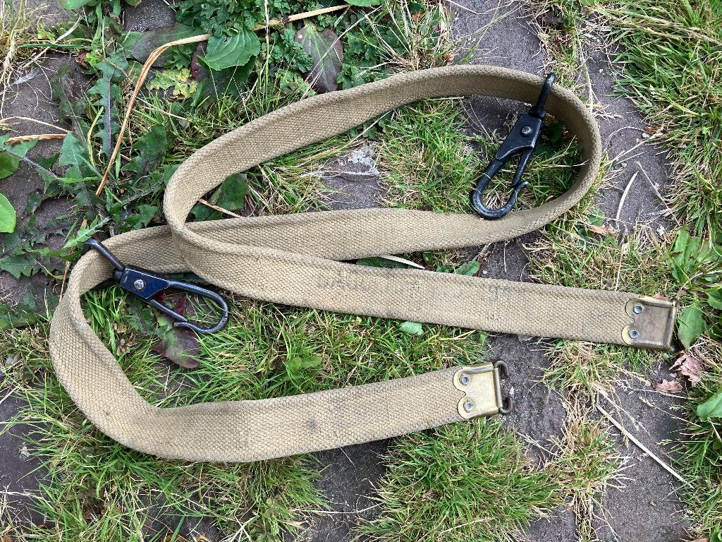 Engelse Bren gun riem met stempels, Ophalen of Verzenden, Landmacht, Engeland, Overige typen