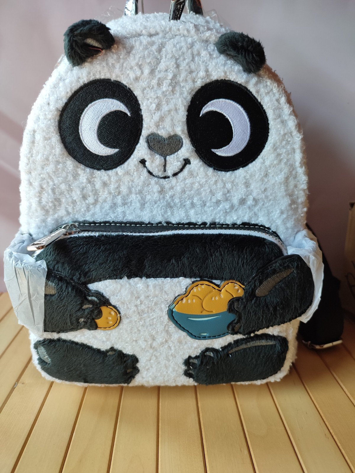 Disney Loungefly Kung Fu Panda BackPack Plush, Ophalen of Verzenden, Nieuw, 30 tot 40 cm, Rugtas