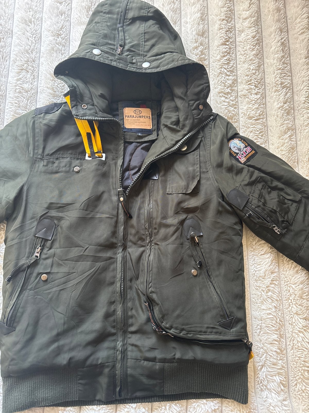 Parajumpers Anchorage Jas - Donkergroen - Maat M, Ophalen of Verzenden, Zo goed als nieuw, Maat 46 (S) of kleiner, Groen