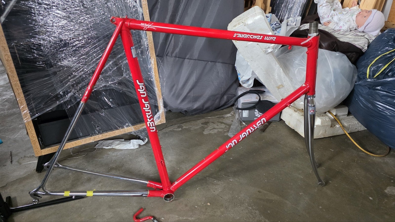 stalen frames en aluminium gazelle carrera jan janssen, Fietsen en Brommers, Ophalen, Gebruikt, Gazelle, Staal