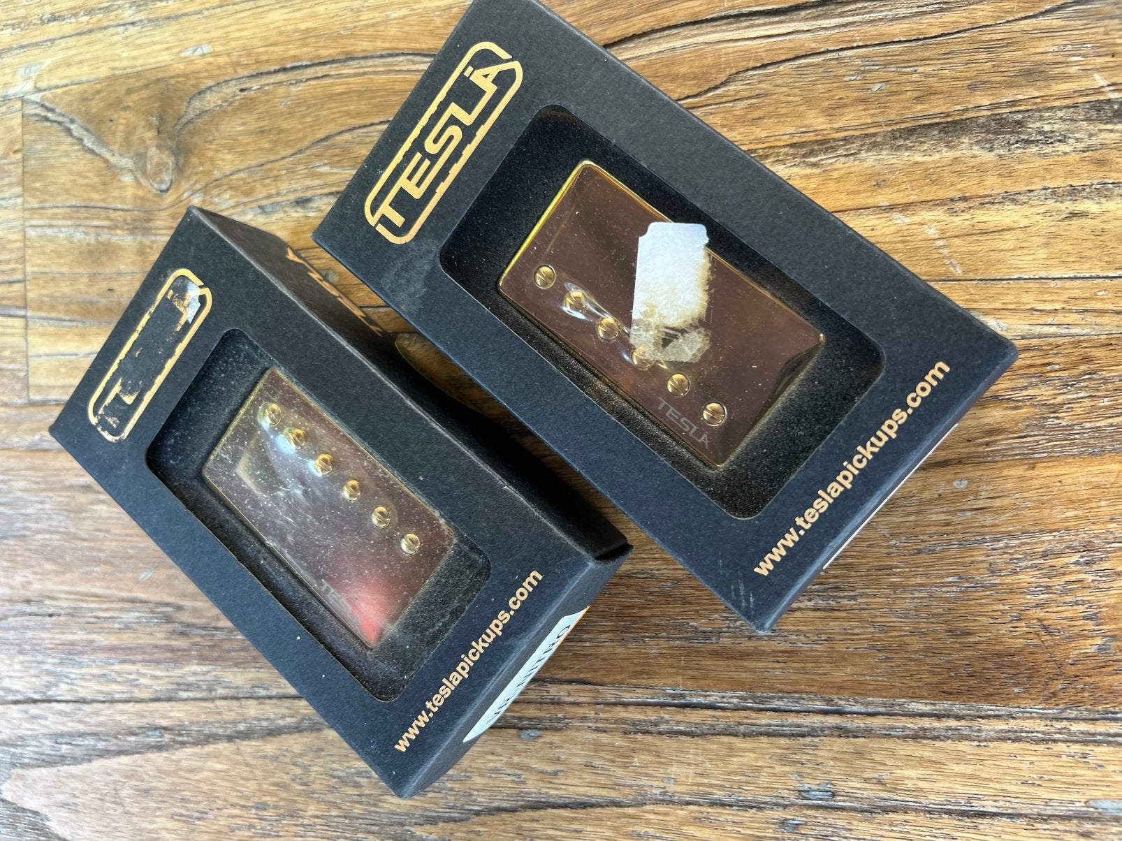HUMBUCKERS VR-NITRO van Tesla NIEUW, Ophalen of Verzenden, Zo goed als nieuw, Elektrische gitaar