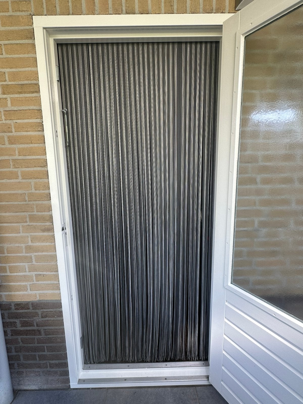 Vliegengordijn 90 x 210 cm, Ophalen, Kunststof, 80 tot 100 cm, 200 tot 215 cm