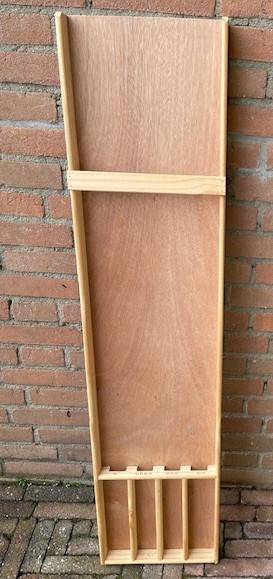 Sjoelbak klein model (geen stenen) 28x120cm, Ophalen, Gebruikt, Overige typen