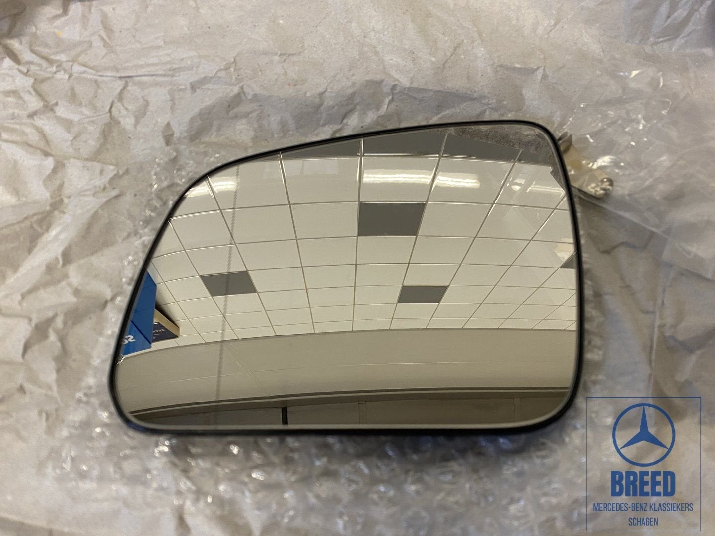 NOS spiegelglas links voor Mercedes-Benz W204 S204 C-Klasse, Auto-onderdelen, Spiegels, -, Nieuw, Ophalen of Verzenden, -