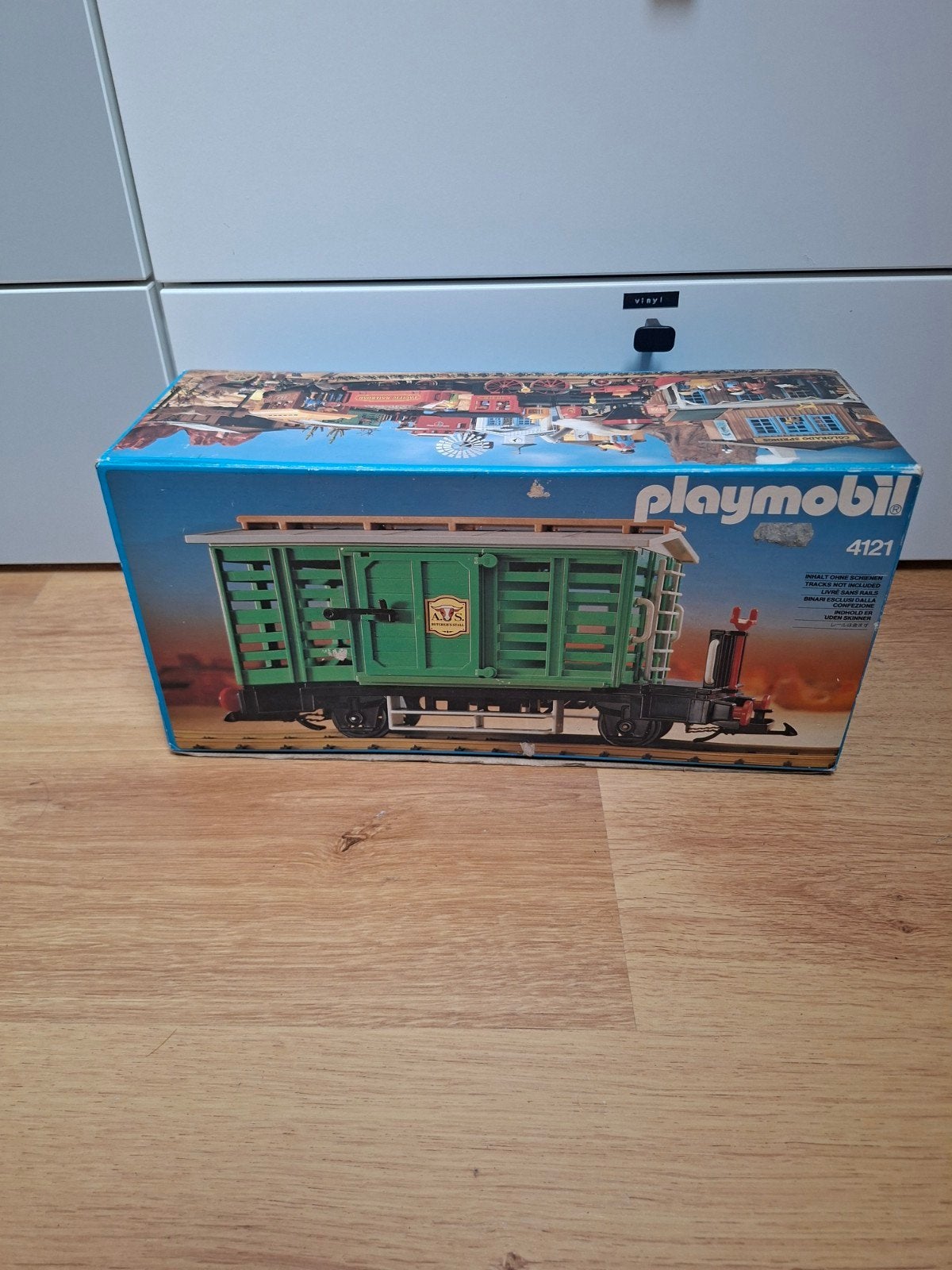 playmobil 4121 vintage western lgb vee wagon, Complete set, Voertuig, Ophalen of Verzenden, Zo goed als nieuw
