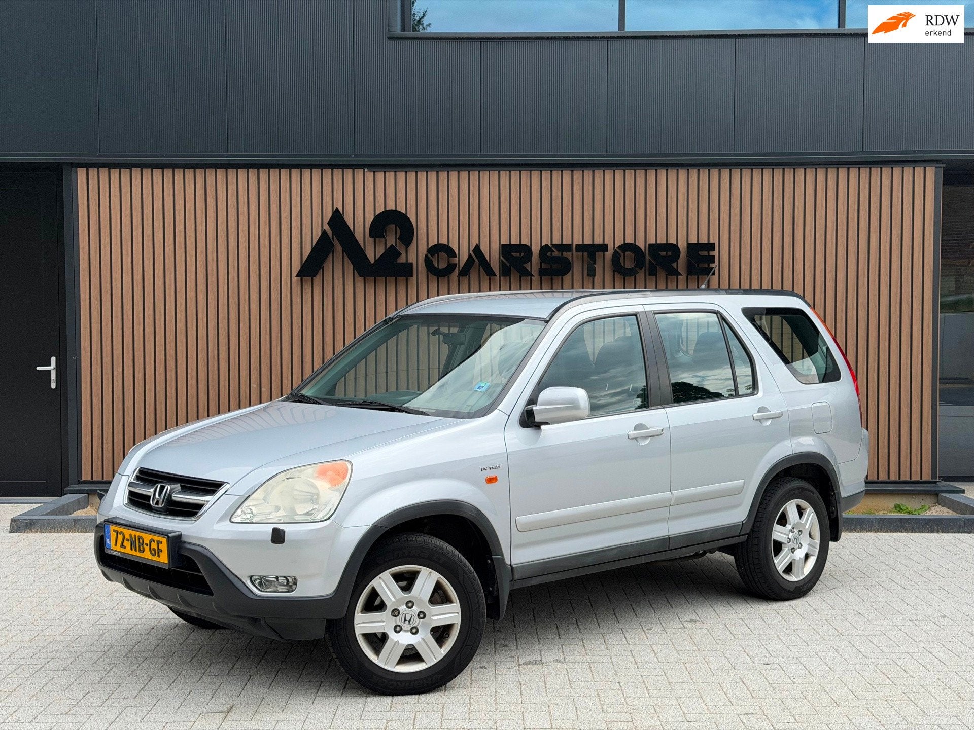 Honda CR-V 2.0i ES NAP APK AIRCO Leer 4X4, Auto's, 1998 cc, 4 cilinders, 150 pk, Leder en Stof