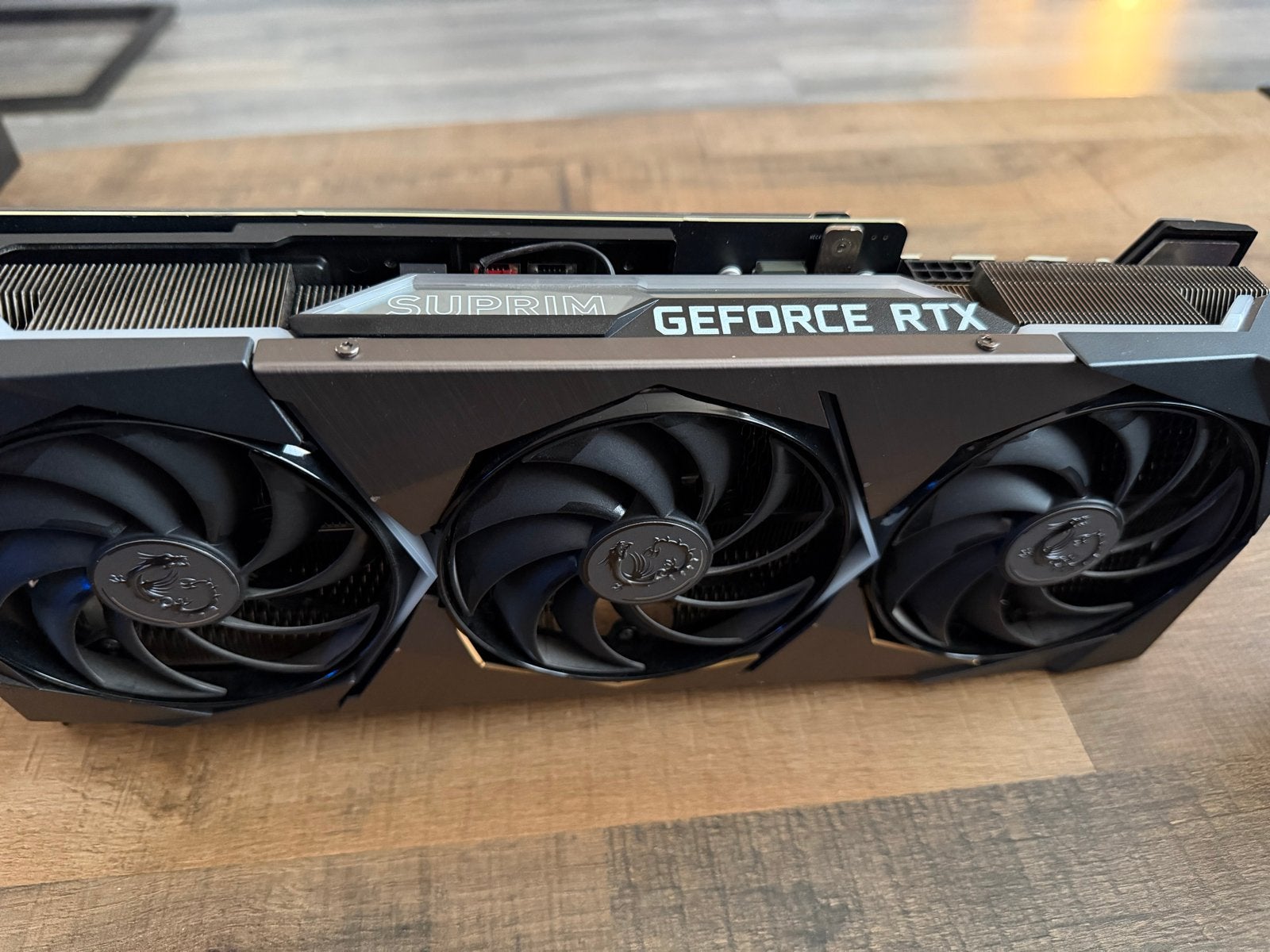 MSI Suprim RTX 3080 Ti 12GB VRAM - Zo goed als nieuw, GDDR6, PCI-Express 4, Ophalen of Verzenden, Zo goed als nieuw