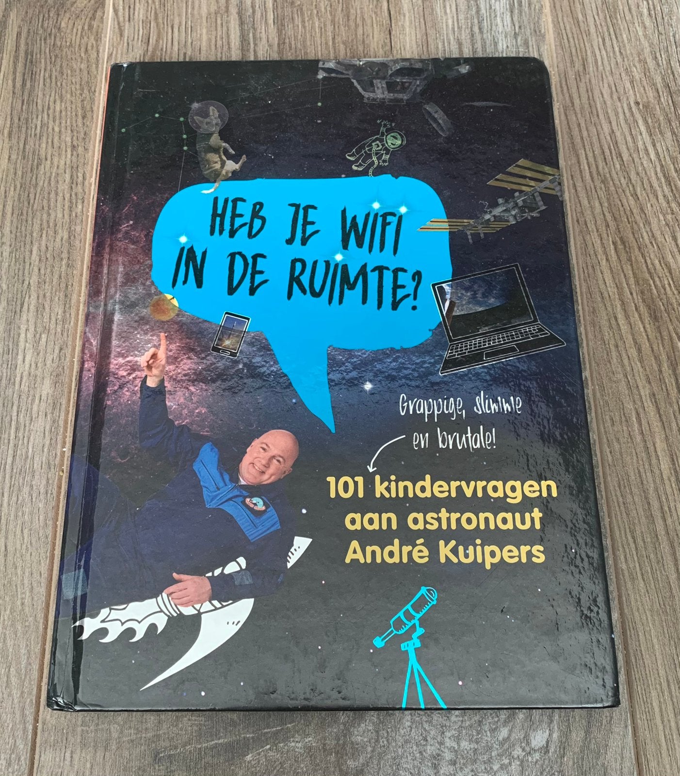 101 KinderVragen Aan Astronaut André Kuipers, Ophalen of Verzenden