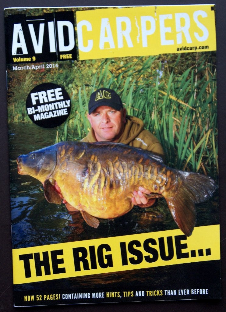 Karpermagazine AVID CARPERS maart / april 2014, Verzenden, Nieuw, Overige typen
