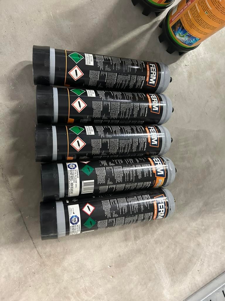 Wegwerp gasflessen 5 stuks - Goedkoop - Nieuw, Minder dan 150 ampère, RSV Trading BV, Overige typen, Nieuw