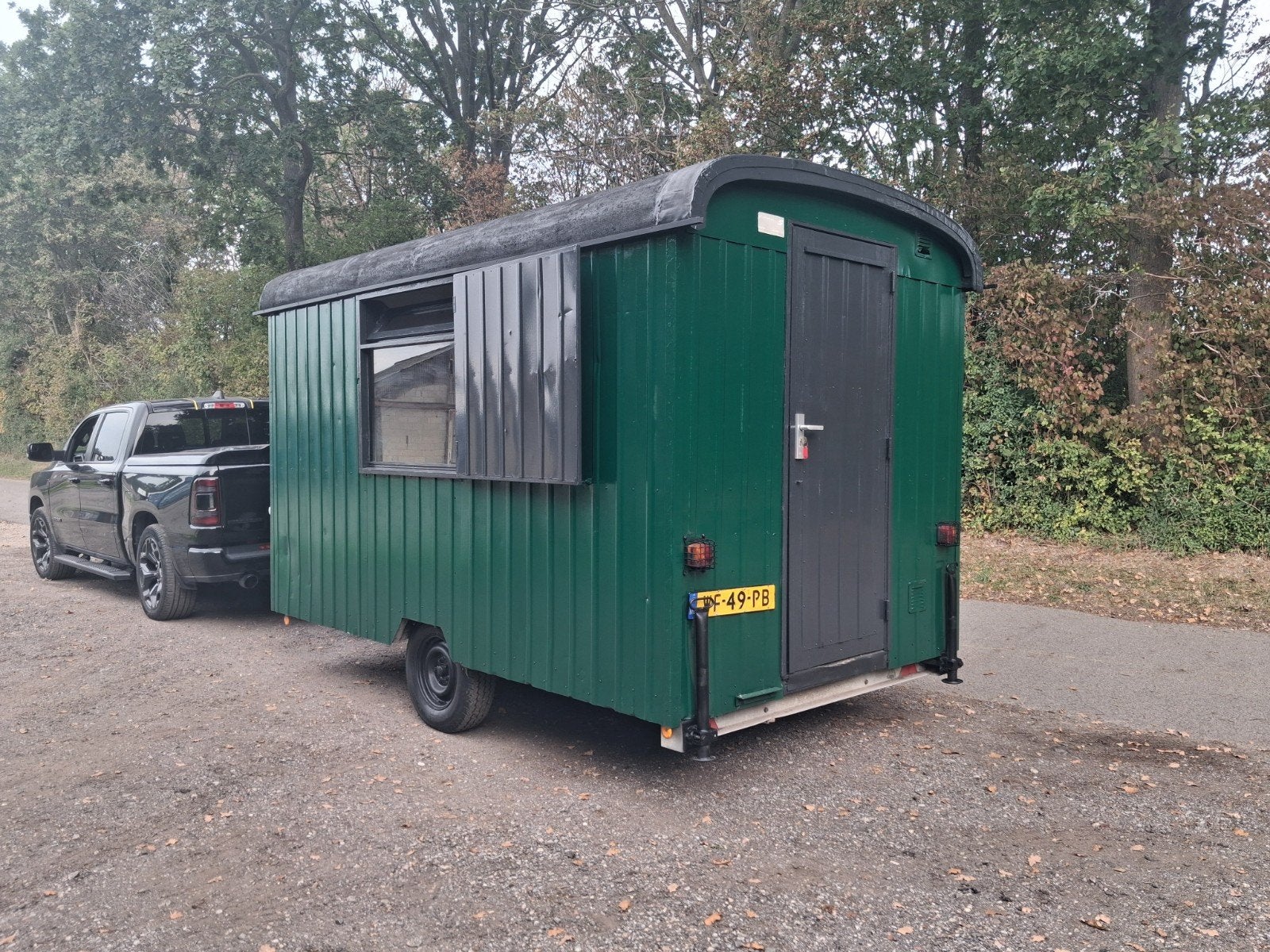 pipowagen schaftwagen schaftkeet bouwkeet snelverkeer, Ophalen, Gebruikt, Matthianvanhunnik@gmail.com, Hogendijk Terneuzen