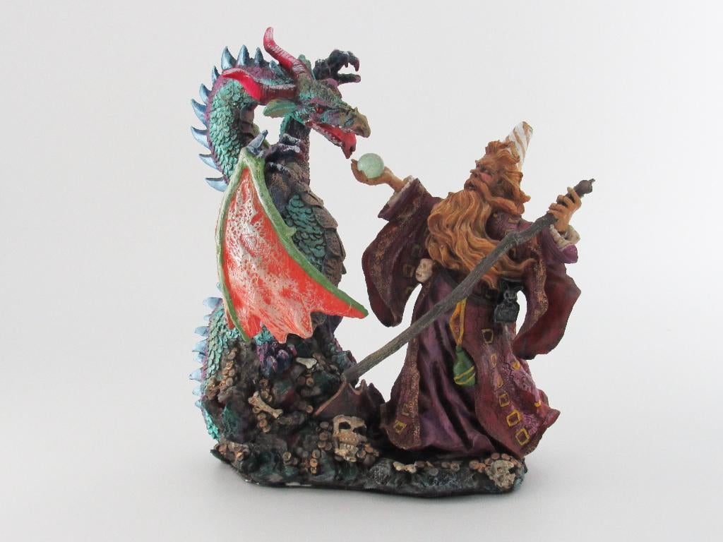 Tovenaar / Merlijn de Tovenaar beelden / beeldjes, Verzamelen, Ophalen of Verzenden, Nieuw, Fantasy