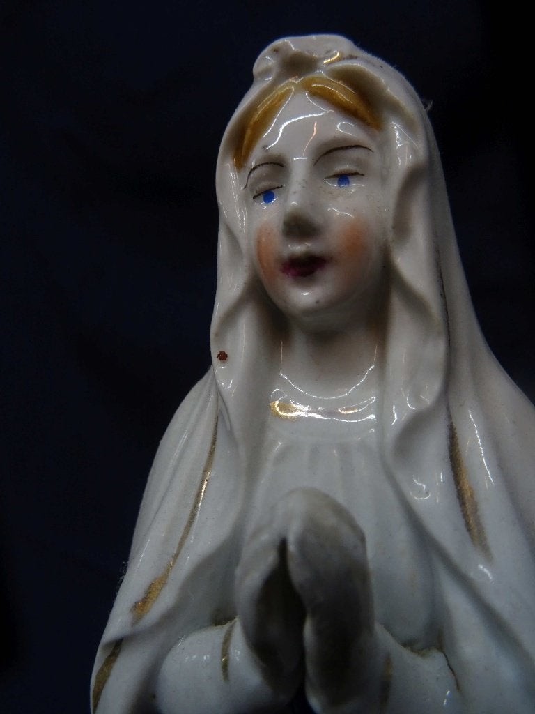 1374=Heilige Maria van Lourdes, porselein.159, Antiek en Kunst, Ophalen of Verzenden