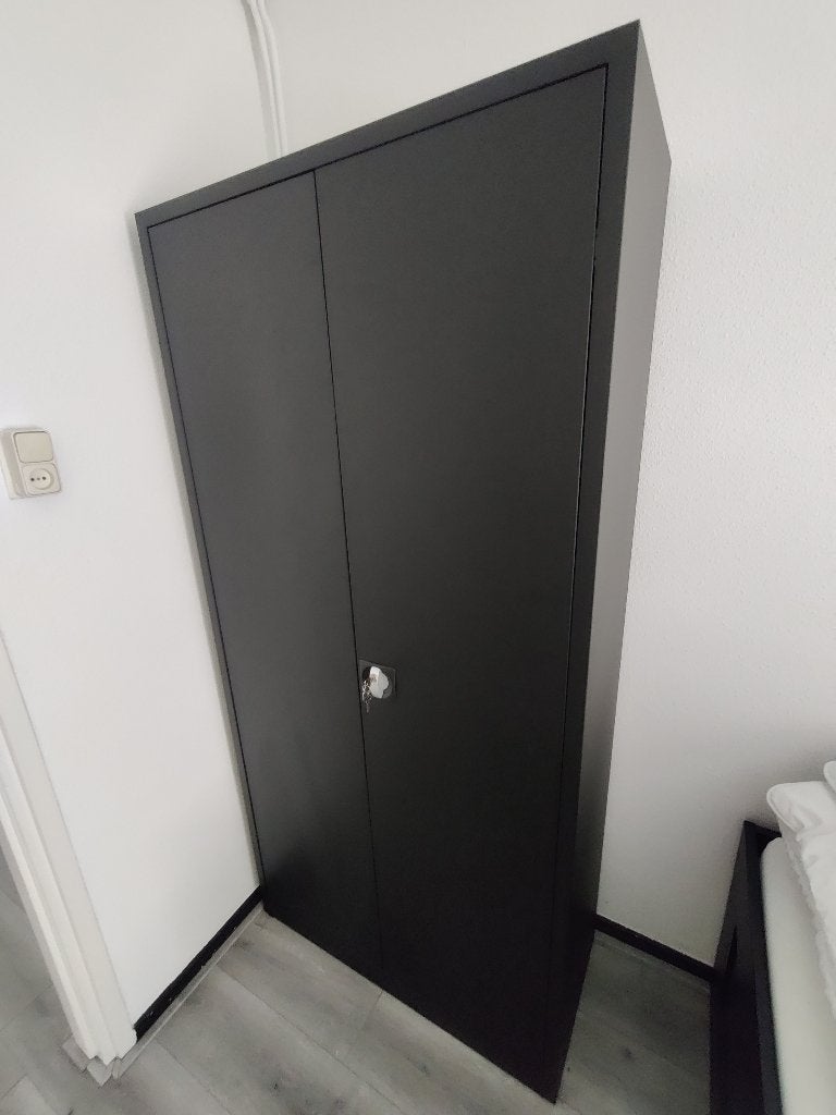 OfficeCity H195 archiefkast zwart, Ophalen, Gebruikt, Zwart, 50 tot 100 cm