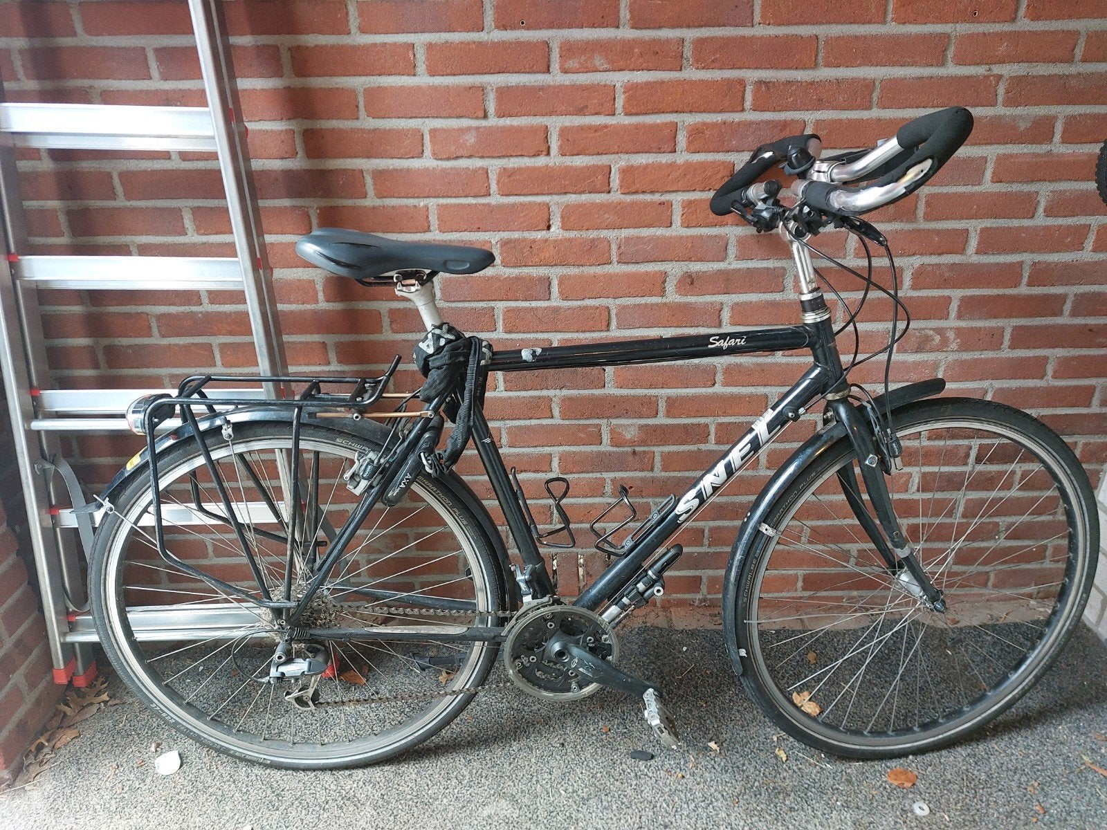 Snel safari toerfiets, Gebruikt, Velgrem, Meer dan 20 versnellingen, 53 tot 57 cm