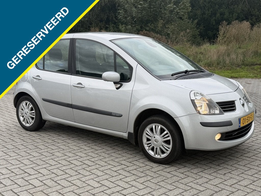 Renault Modus 1.4-16V Airco Apk:6-2027 (bj 2006), Auto's, Gebruikt, 4 cilinders, 49 €/maand, Bedrijf