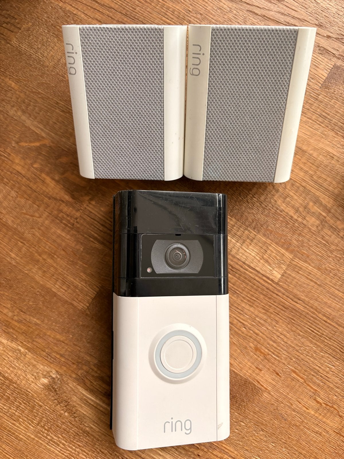 Ring Video Deurbel 3 met een Chime (Geluidsversterker), Ophalen of Verzenden, Gebruikt