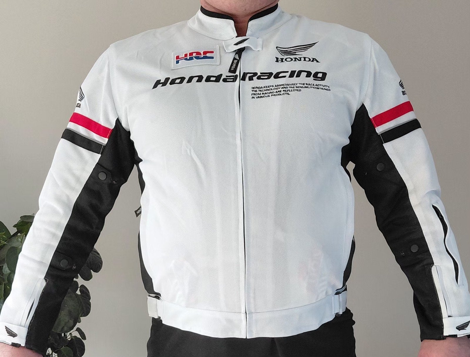 Honda zomer motorjas in maat 4XL.

Let op: valt kleiner uit., Motoren, Honda, Jas | textiel, Heren, Ophalen of Verzenden