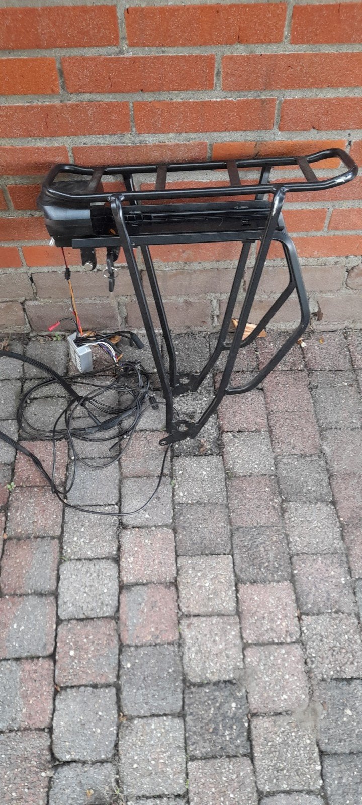 Bagagedrager met accuhouder voor Amslod e-bike Hamilton., Ophalen of Verzenden