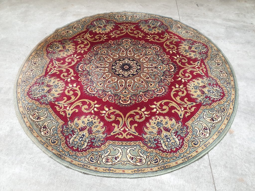 Rond tapijt diameter 2 meter. Het kan geleverd worden., Ophalen, Gebruikt, Rond, 200 cm of meer