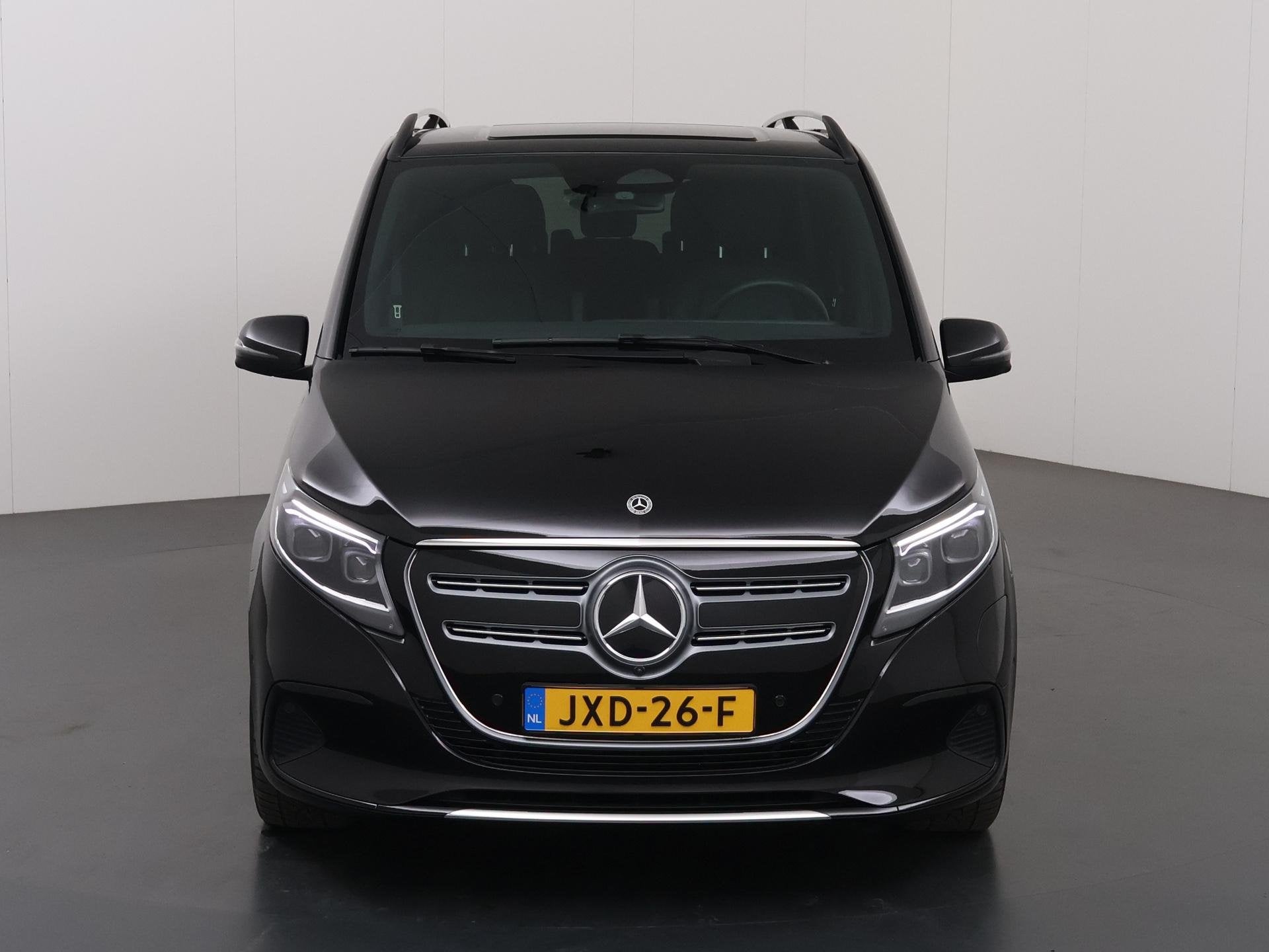 Mercedes-Benz EQV 300 | Lang L2 | Avantgarde | 90 kWh | 7 ZI, Auto's, Gebruikt, Zwart, 365 km, 7 stoelen