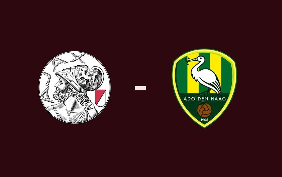 Ajax - ADO den Haag (2 kaarten, VAK 415), Losse kaart, Twee personen, November