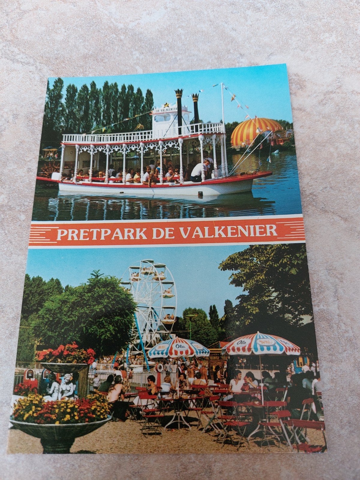 Ansichtkaart Pretpark De Valkenier Valkenburg ZL, Verzamelen, Ophalen of Verzenden, 1980 tot heden, Ongelopen, Stad of Dorp