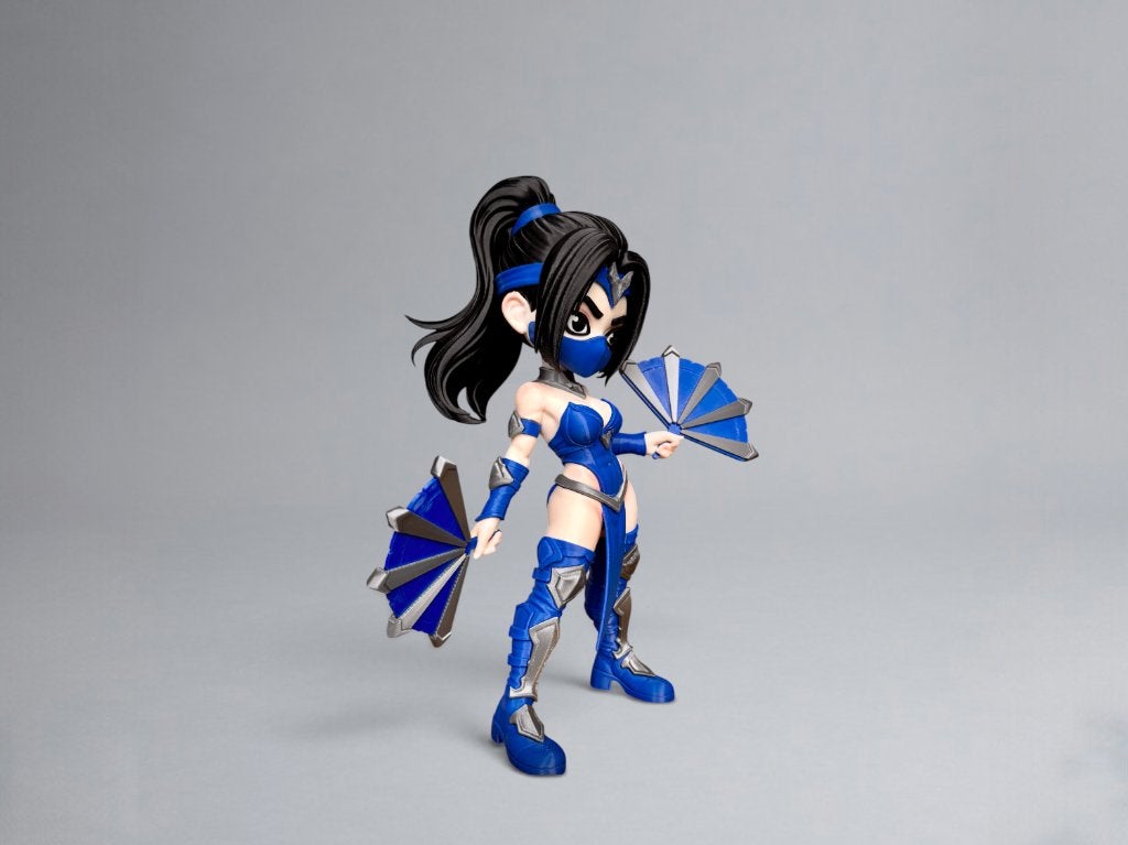 Kitana – 34 cm – Mortal Kombat Figuur, Ophalen of Verzenden, Nieuw, Fantasy