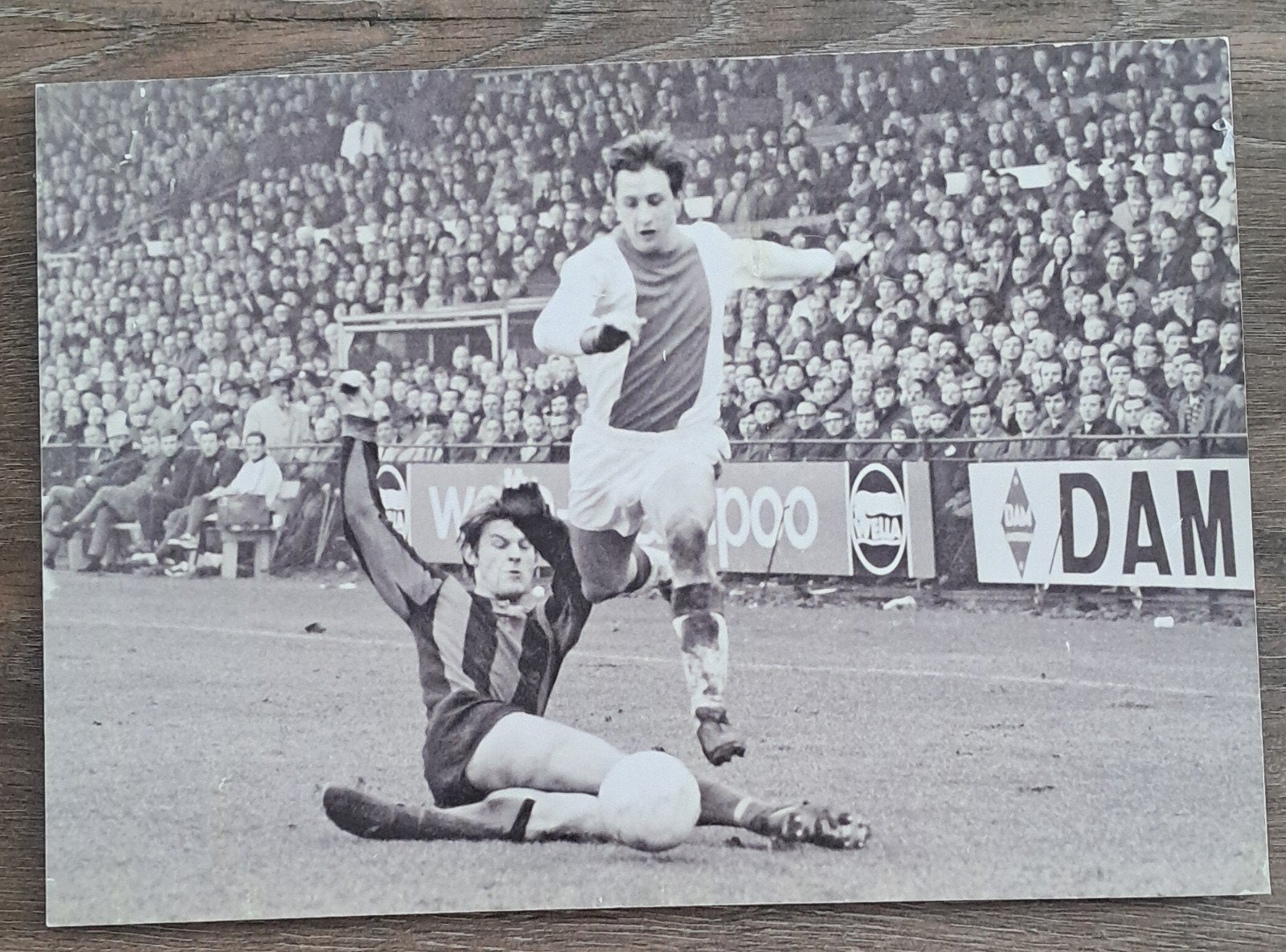 Johan Cruijff, Ophalen of Verzenden, Ajax, Poster, Plaatje of Sticker