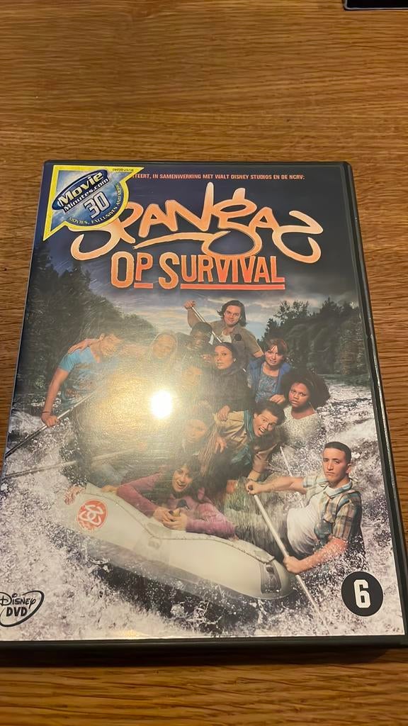 Dvd Spangas op survival, Cd's en Dvd's, Vanaf 6 jaar, Ophalen of Verzenden, Zo goed als nieuw