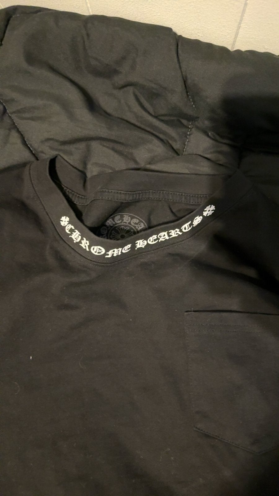Chrome Hearts Longsleeve, Kleding | Heren, Ophalen of Verzenden, Zo goed als nieuw, Maat 52/54 (L), Zwart
