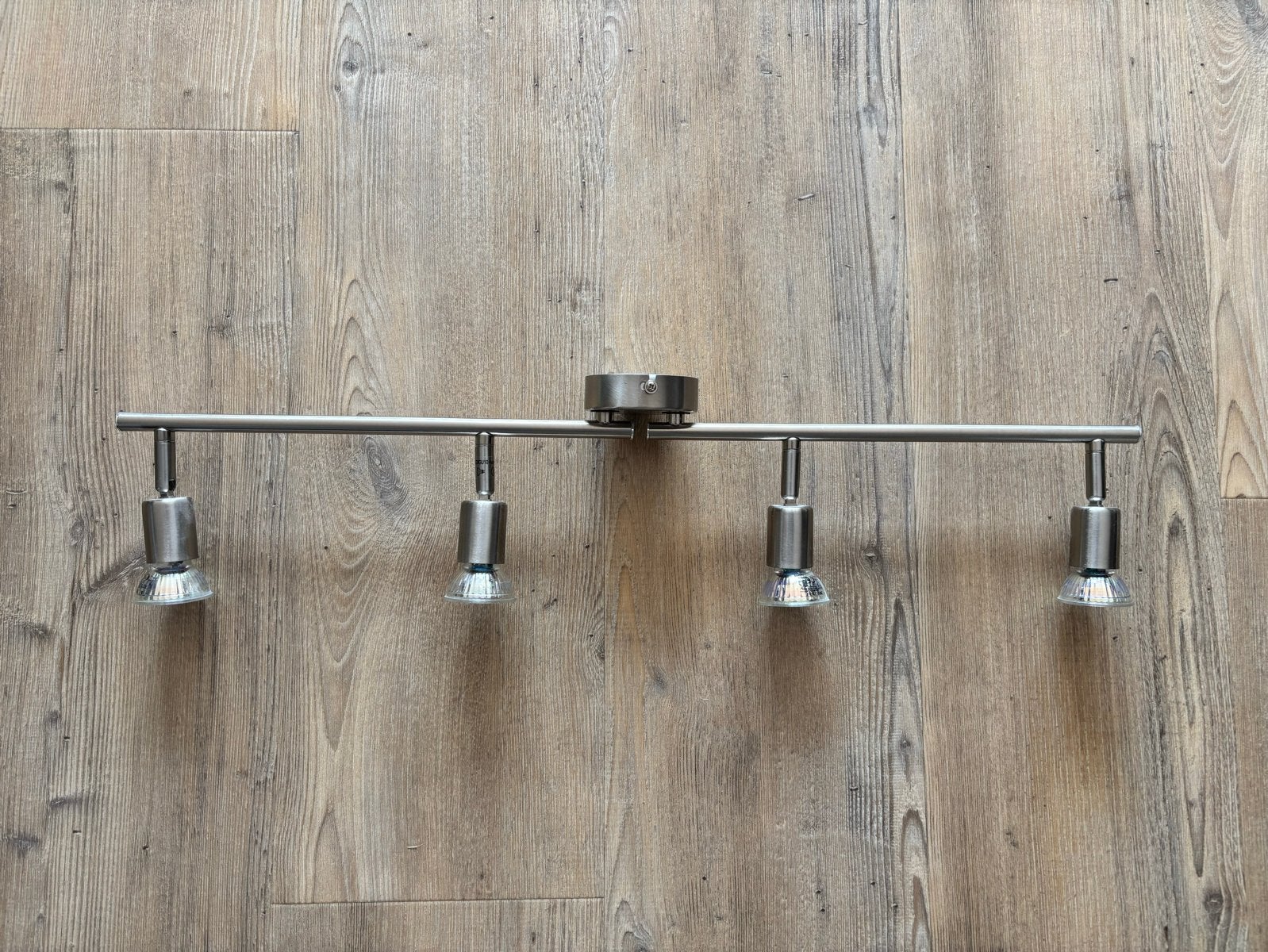 Hornbach opbouwspot met 4 GU10 LED spots - Metaal, Verstelbaar, GU10, Opbouwspot, Overige merken